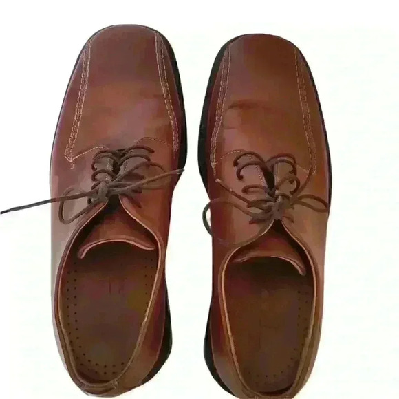 Bostonian Strada Men's Oxford Cap-Toe Dress Shoe Brown Size 8M - Picture 4 of 8